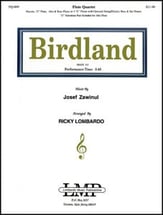 BIRDLAND FLUTE QUARTET cover